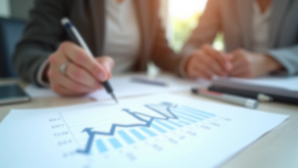 Graphique de croissance montrant une courbe ascendante sur plusieurs mois, représentant la croissance progressive d'un blog