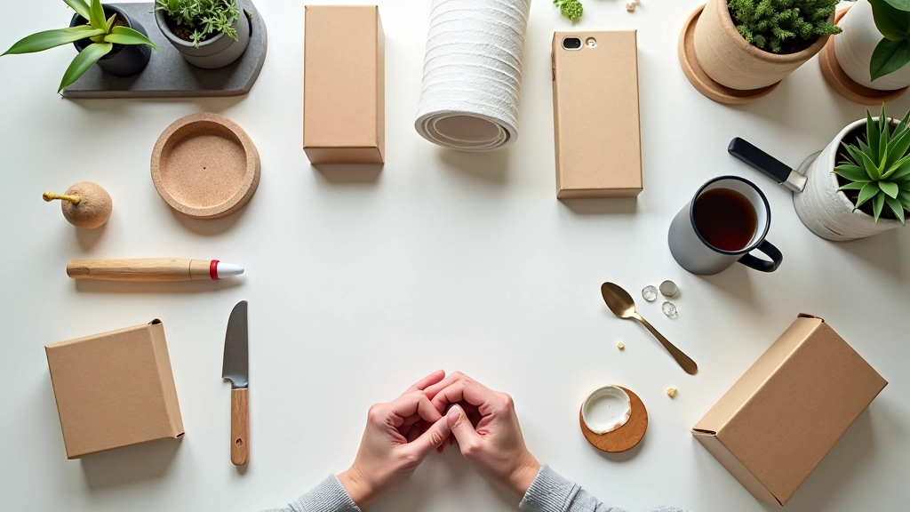 Produits de revente organisés et photographiés pour les marketplaces