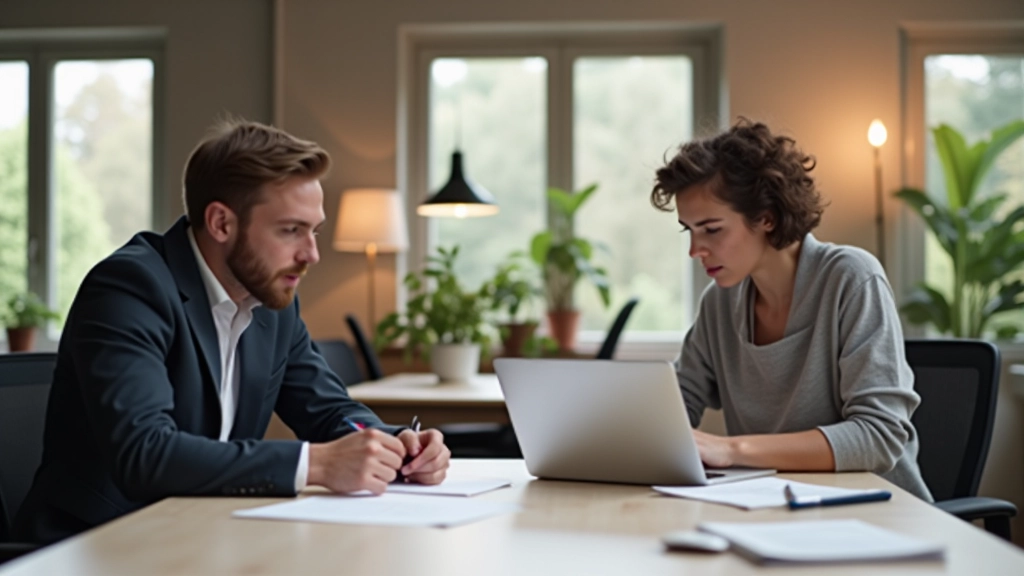 Équipe collaborant autour d'une table
